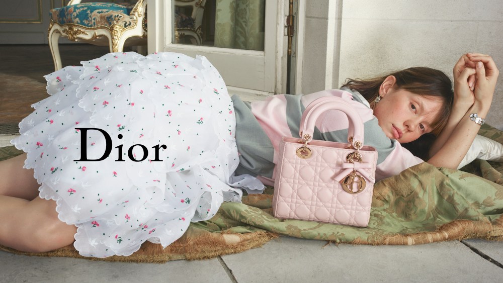 Mia Goth in the new Lady Dior campaign