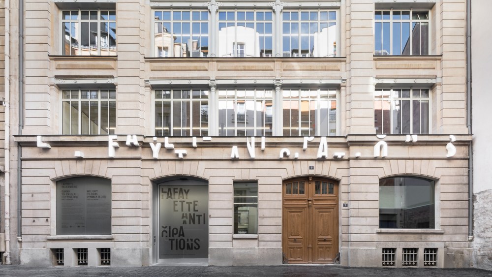Lafayette Anticipations, the art foundation of Galeries Lafayette Group, in Paris.
