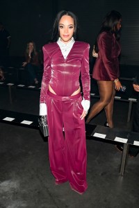 Bianca Lawson at the LaQuan spring 2026 ready-to-wear show at New York Fashion Week.