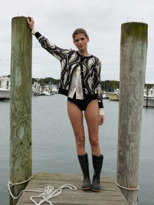 Lingua Franca Spring 2026 ready-to-wear collection at New York Fashion Week.