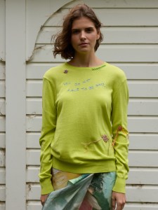 Lingua Franca Spring 2026 ready-to-wear collection at New York Fashion Week.
