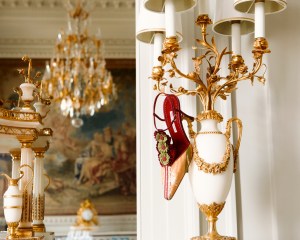 A look at Manolo Blahnik Marie Antoinette limited-edition capsule collection, marking the upcoming V&A Exhibition, “Marie Antoinette Style.”