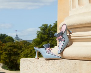 A look at Manolo Blahnik Marie Antoinette limited-edition capsule collection, marking the upcoming V&A Exhibition, “Marie Antoinette Style.”