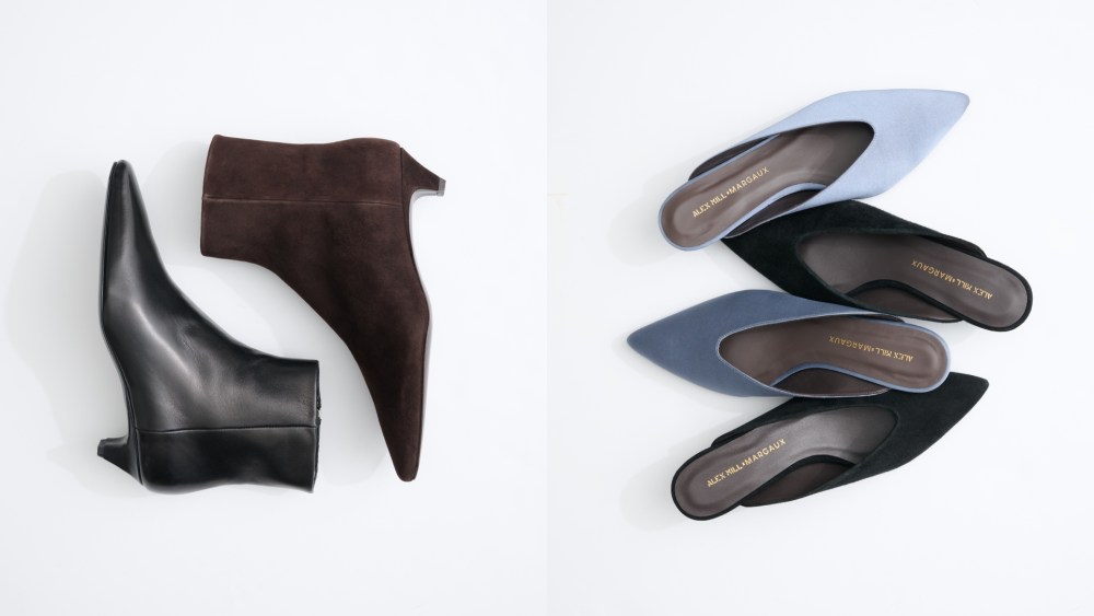Margaux x Alex Mill footwear collaboration.