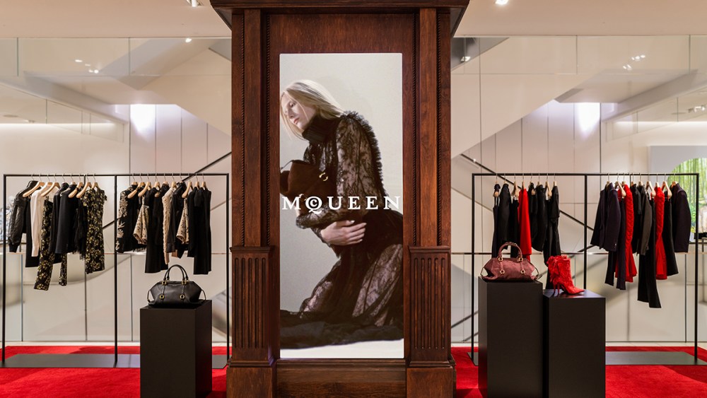 McQueen, Nordstrom NYC, Nordstrom, pop up, retail