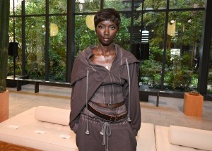 Anok Yai at the Michael Kors Spring 2026 Ready-to-Wear show