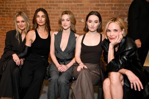 Kelsea Ballerini, Lily Aldridge, Lili Reinhart, Kaitlyn Dever and Leslie Bibb at the Michael Kors Spring 2026 Ready-to-Wear show