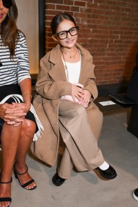 Taylen Biggs at the Michael Kors Spring 2026 Ready-to-Wear show