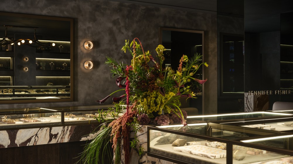 Inside the new Jennifer Fisher store on Madison Avenue.