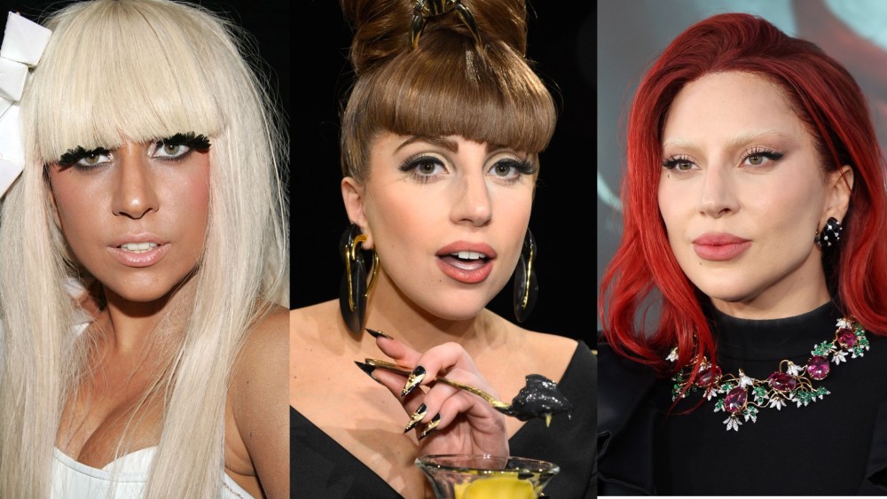 Lady Gaga through the years.