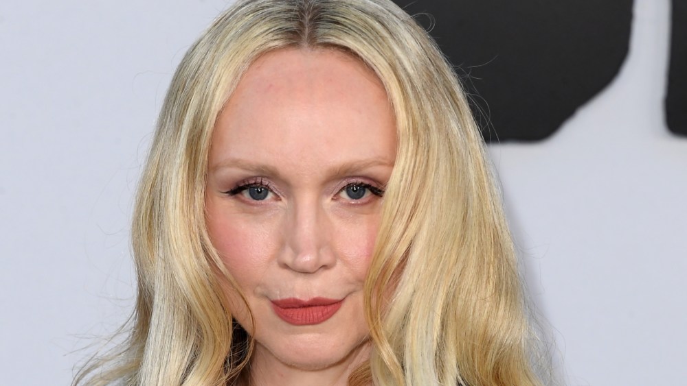Gwendoline Christie at the One Battle After Another premiere.
