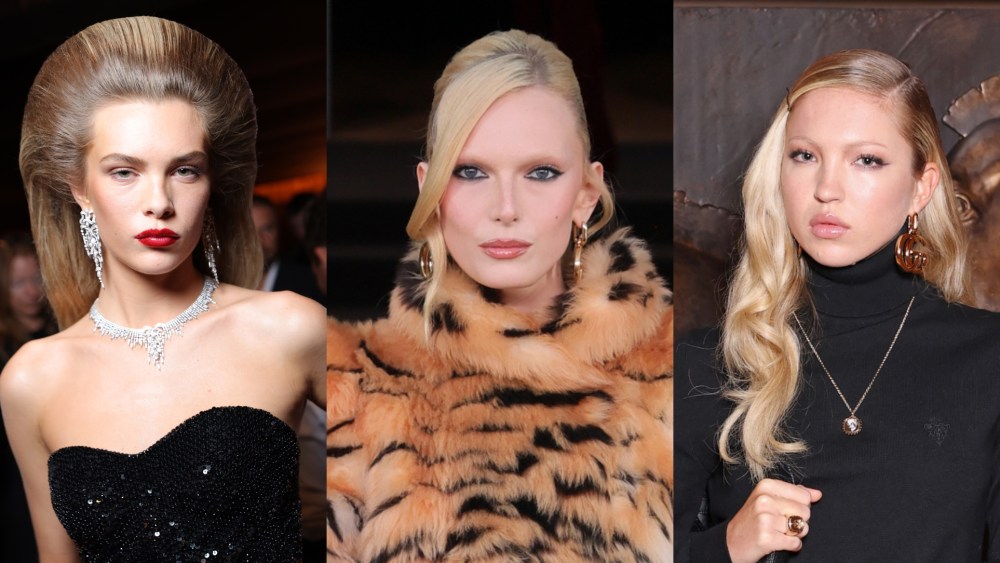 Freya Nutter, Alex Consani and Lila Moss at Gucci's "The Tiger" screening.