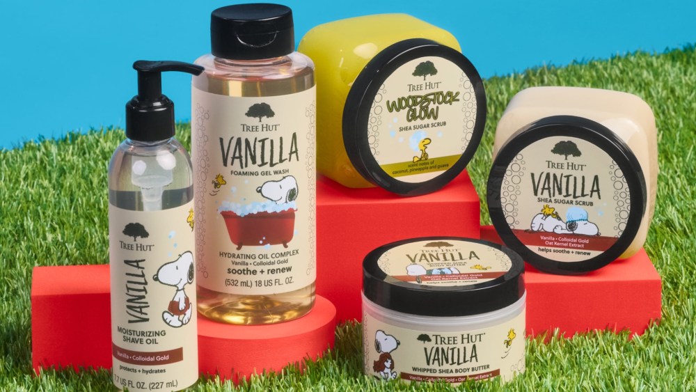 Tree Hut x Peanuts Collaboration in Ulta.