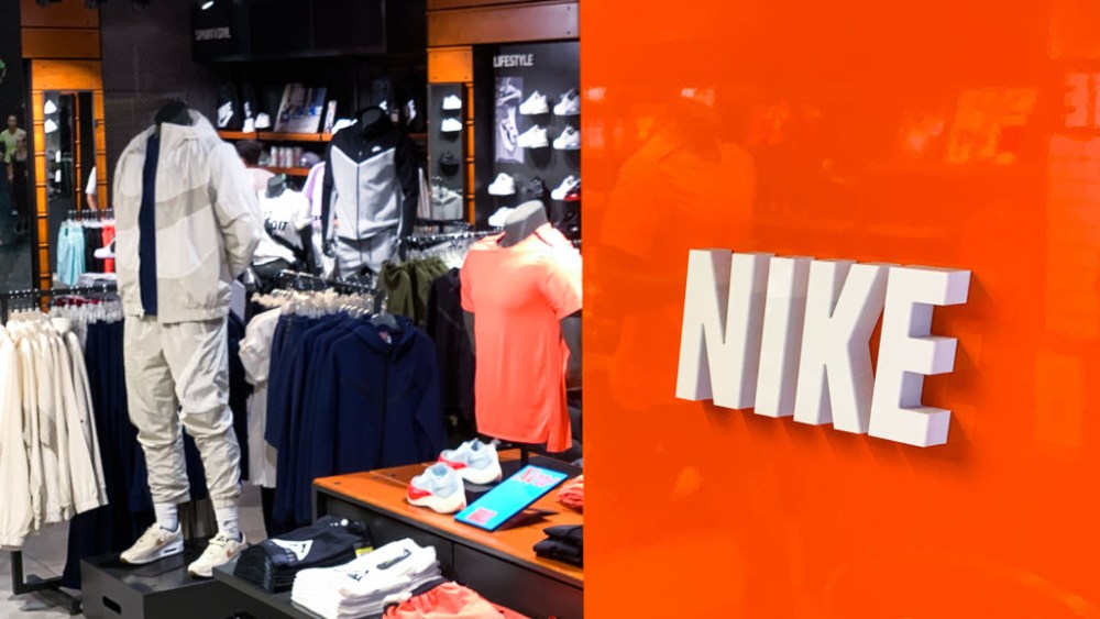 Nike store, Nike Krakow on Aug. 16, 2021