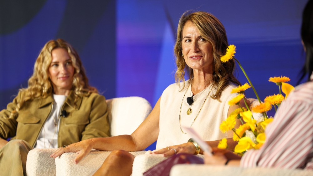 Left to right: Olympia Gayot, J.Crew creative director and head of design, women's and kids, and Libby Wadle, CEO, J.Crew Group
