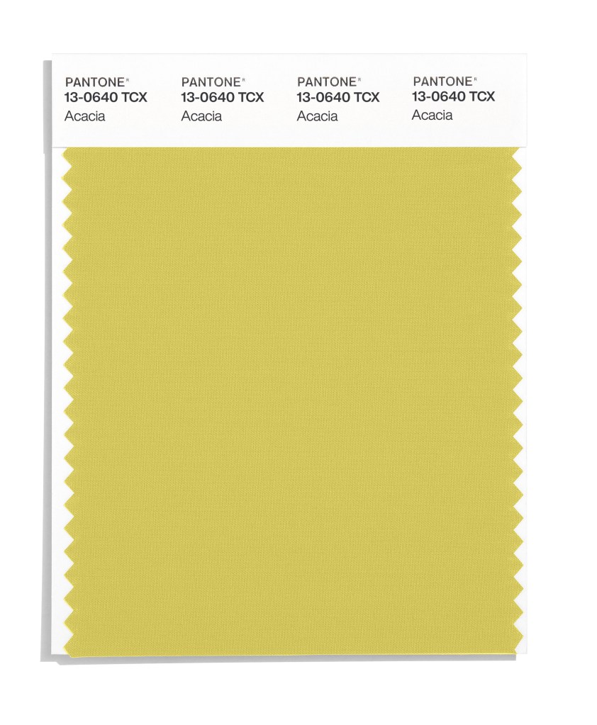 Pantone's Acacia 13-0640