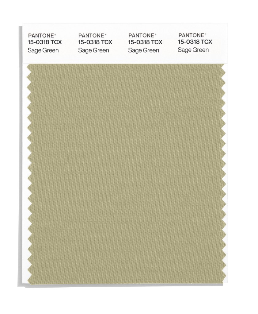Pantone's Sage Green 15-0318