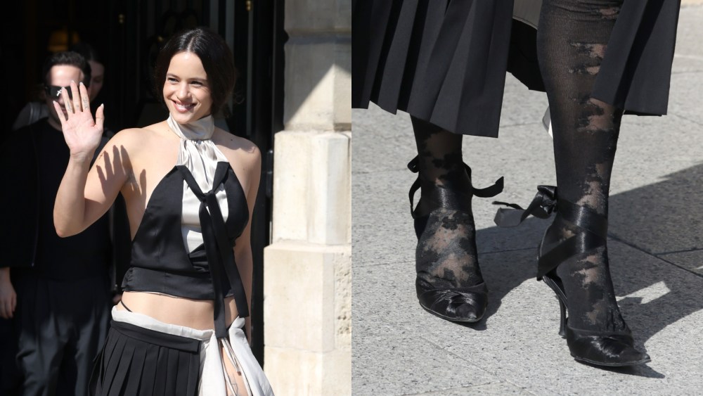Rosalía in Paris on Sept. 29, 2025.