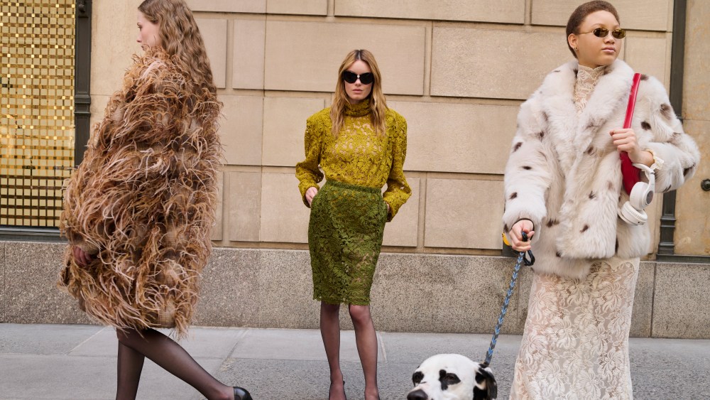 An image from the Saks Fifth Avenue fall campaign.