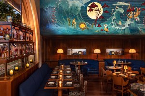 The dining room at Seahorse.