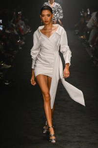 Sergio Hudson Spring 2026 ready-to-wear collection at New York Fashion Week.