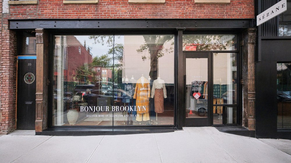Sézane opens pop-up in Williamsburg, Brooklyn.