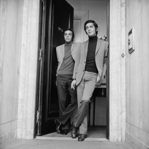 Valentino and Giancarlo Giammetti.