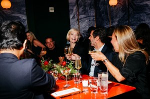 Narciso Rodriguez, Amanda Smith and Olivier Bron