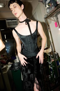 Backstage at the Wiederhoeft spring 2026 ready-to-wear show at New York Fashion Week.
