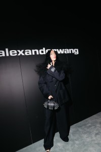 Shannon Nadj at the Alexander Wang Spring 2026 Ready-to-Wear show