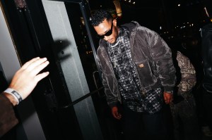 Mohamed Ramadan at the Alexander Wang Spring 2026 Ready-to-Wear show