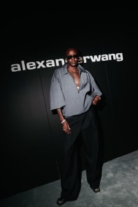 Vas Morgan at the Alexander Wang Spring 2026 Ready-to-Wear show