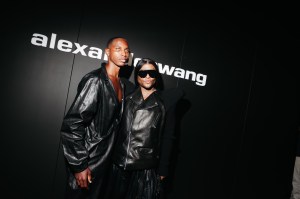 Law Roach at the Alexander Wang Spring 2026 Ready-to-Wear show