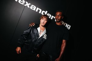 Robert DeLeo at the Alexander Wang Spring 2026 Ready-to-Wear show