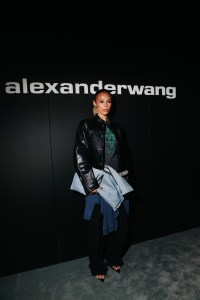 Hallie Batchelder at the Alexander Wang Spring 2026 Ready-to-Wear show