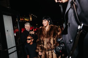 Cardi B at the Alexander Wang Spring 2026 Ready-to-Wear show