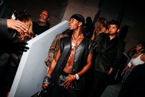 Alton Mason at Alexander Wang Encore Afterparty