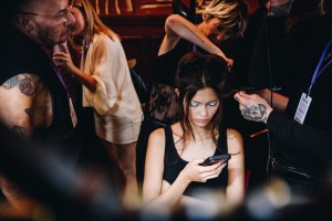 Backstage at Anna Sui Spring 2026 Ready-to-Wear Collection