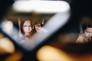 Backstage at Anna Sui Spring 2026 Ready-to-Wear Collection