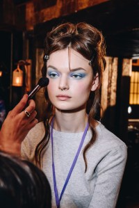 Backstage at Anna Sui Spring 2026 Ready-to-Wear Collection