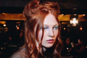 Backstage at Anna Sui Spring 2026 Ready-to-Wear Collection
