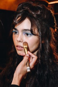 Backstage at Anna Sui Spring 2026 Ready-to-Wear Collection