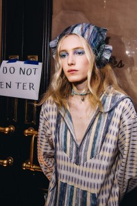 Backstage at Anna Sui Spring 2026 Ready-to-Wear Collection