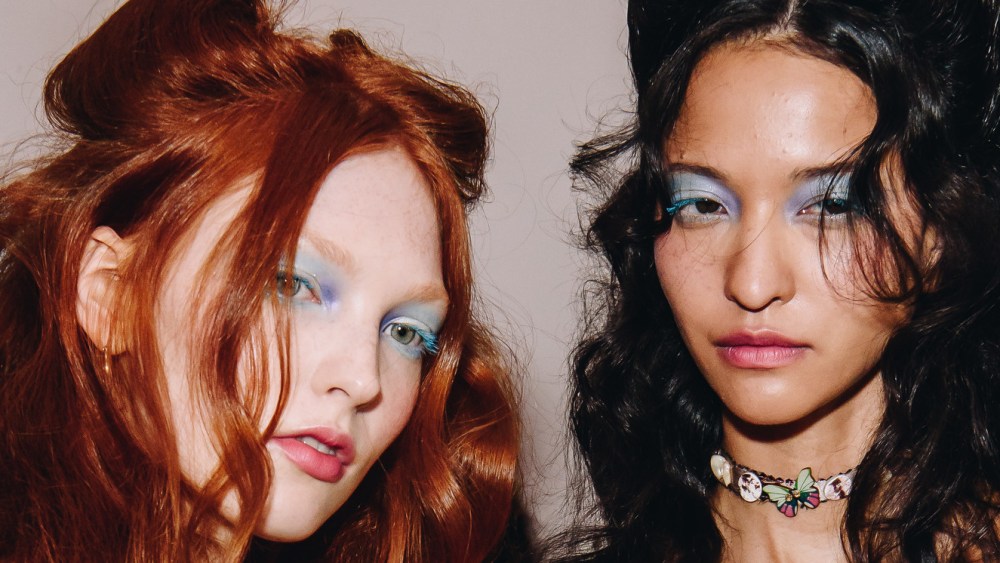 Backstage at Anna Sui Spring 2026 Ready-to-Wear Collection
