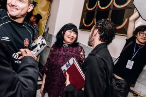 Marc Jacobs and Annu Sui backstage at Anna Sui Spring 2026 Ready-to-Wear Collection