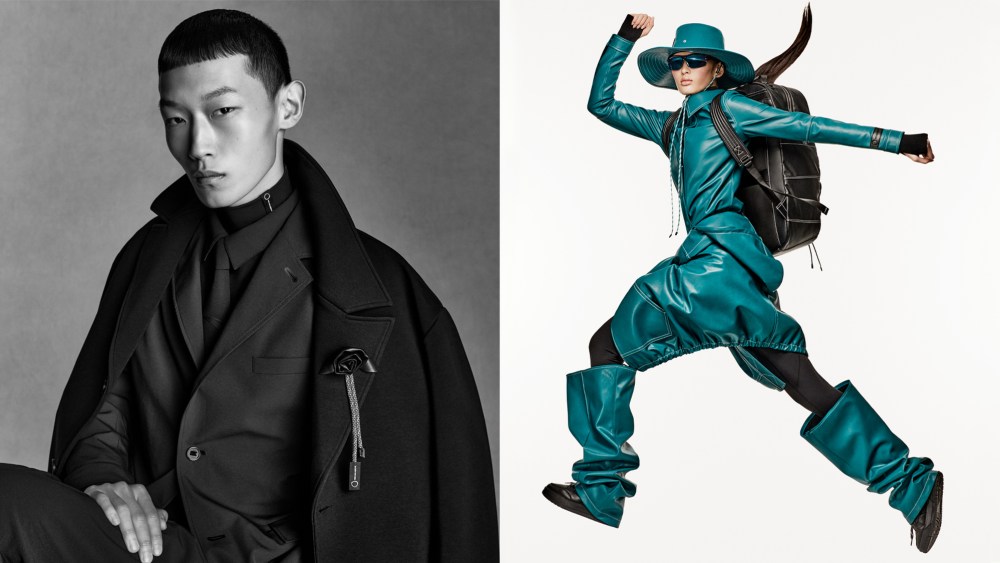 Looks from the Anta Zero collection by Kris Van Assche.