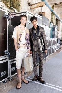 Backstage at Antonio Marras Spring 2026 Ready-to-Wear Collection at Milan Fashion Week