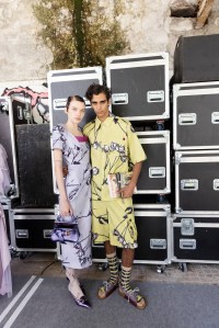 Backstage at Antonio Marras Spring 2026 Ready-to-Wear Collection at Milan Fashion Week