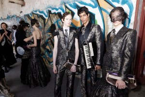 Backstage at Antonio Marras Spring 2026 Ready-to-Wear Collection at Milan Fashion Week