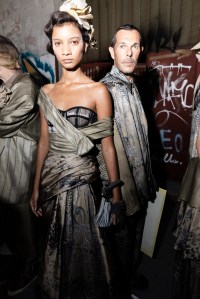 Backstage at Antonio Marras Spring 2026 Ready-to-Wear Collection at Milan Fashion Week